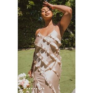 Show Me Your MUMU Romance Ruffle Dress